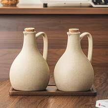 Quầy bar bằng gốm thô, nhà kiểu cổ điển, hũ giấm thương mại, lọ gia vị nửa nhà, lọ nước tương gia đình, đồ gốm Nhật Bản, hũ rượu kiểu Trung Quốc, hộp đựng dầu ăn. - Đồ đá - Xem 10