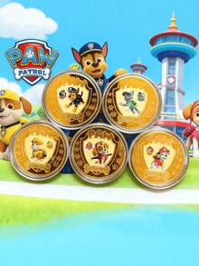 1pc INS Hot-Selling Paw Patrol Cartoon Metal Commemorative Coin Anime Peripheral Craft Decoration Souvenir Birthday Party Decor Birthday Gift - View 2