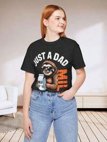 I Can't Be Responsible For What My Face Does When You Talk, Funny T-Shirt, Cool Summer Clothes For Women - 黑色 18 - 查看 1