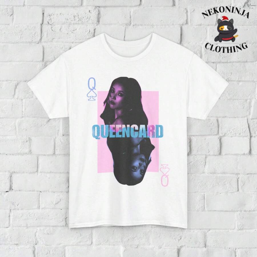 Queencard So-Yeon T-Shirt Graphic Tee - 白色 - 查看 1