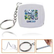 Portable Mini Retractable Tape Measure With Keychain Double Sided Scale Soft Measuring Tapeline Pocket Sized Tape Measure For Sewing Tailor Body Measuring Crafting And Household Use Lightweight And Durable For Daily And Travel Convenience - White - View 16