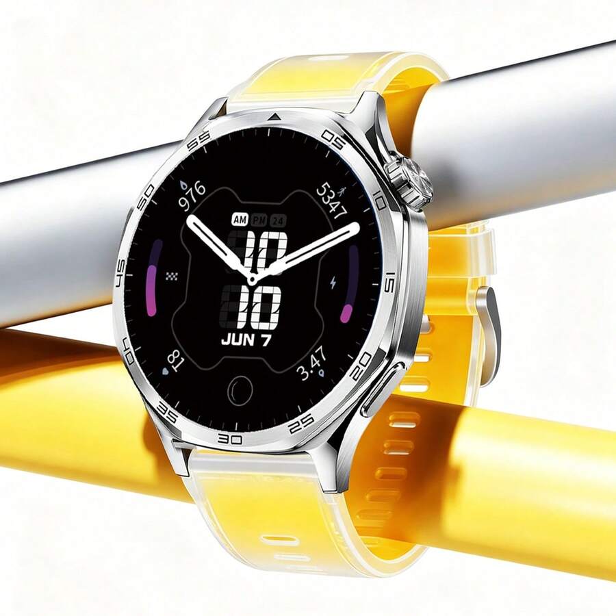 22mm 透明雙色矽膠錶帶，相容於 Galaxy Watch S4 S3 S2 S1 Active/Mi Watch 2 Pro/Color 1 2 智慧手錶錶帶