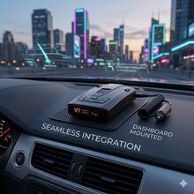 STOP TICKETS 2026 Car Radar Detector, 360 ° High-Sensitivity Speed Alert, Professional Signal Monitor 2OAM - Ultra - View 4