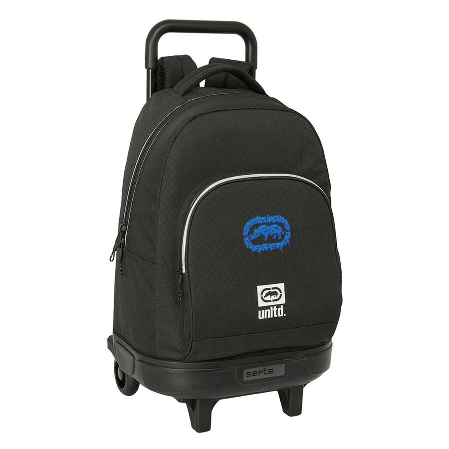 Safta | Ecko Unltd Compact Evolution 大號帶輪書包,可拆卸可水洗,2 個大號拉鍊隔層,內置收納袋,灰色和黑色 - 免費送貨 ✅ 24/48 小時送達西班牙半島 - 選項5 - 查看 1