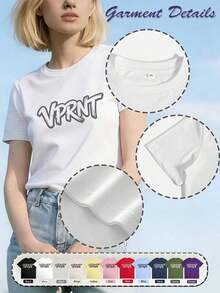 100% Cotton - Cool Moms Club - Mother's Day Gift For Mom - Aesthetic T-Shirt For Mom - Vintage-Inspired Design T-Shirt - Unisex For Women And Men - Everyday Campus Wear - Pure Cotton - 白色 - 查看 4