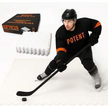 Potent Skateable Synthetic Ice Hockey Tiles (10 Pcs Per Box, 21.6 SQFT) - 1 Box (21.6 Sqft) - View 1