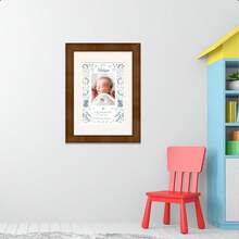 Hello World Personalized Baby Birth Sign, Custom Newborn Stats Wall Art, Gender Neutral Nursery Decor - Multicolor - View 9