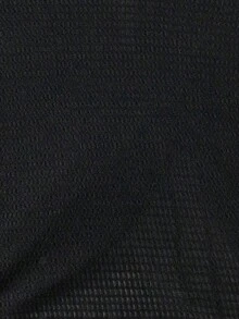 Swim Cubre todo de verán de encaje y malla con contraste en negro de nailon - Negro - Ver 8