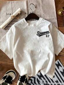 Women T-Shirts - 白色 - 查看 3