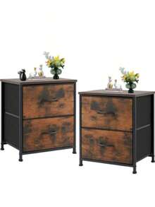 Fabric Storage Dresser With 9 Drawers, Steel Frame And Wooden Top For Bedroom, Closet And Entryway - Grey - View 13