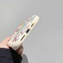 Funda De Teléfono De Verano Con Dibujo Animado De Ositos - Blanco - Ver 3