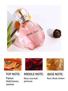 4-Piece Women's Perfume, Floral And Fruity Fragrance Light Perfume Is Refreshing And Pleasant, Suitable For Both Men And Women. It Is Portable For Travel, Leaves A Long-Lasting Fragrance. - 花果香 - 查看 7