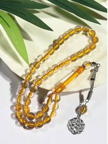 1 buah Tasbih Muslim 45 Butir Akrilik Bulat Halus, Rosari Gaya Islami - MultiWarna - View 2