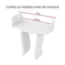Suporte Babá Eletrônica Compatível Câmera Vb603 Base 7 Cm - Multicolorido - Visão 3