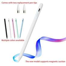 2026 Universal Stylus Pen Compatible With Ipad & Android Tablets: Fast Charging, Palm Rejection, Compatible With IPad Pro M4/M3/M2, Air M3/M2, Mini, 6-11th Gen More Capacitive Touchscreens - 彩色 - 查看 3