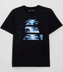 Billie Eyes Live in 3D T-Shirt,mundial 2026,album  mundial 2026,blusas - Negro - Ver 1