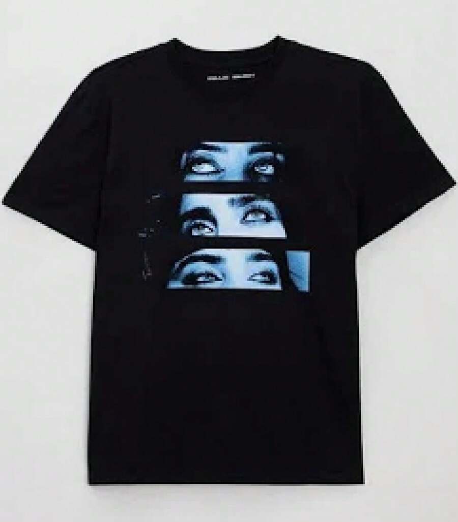 Billie Eyes Live in 3D T-Shirt,mundial 2026,album mundial 2026,blusas - Negro - Ver 1