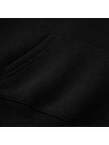 Moletom Masculino Streetwear Gospel Blusa De Frio Anjo Gotico Roupa Hip Hop Casaco De Algodão Unissex Feminino  Envio Imediato Varias Cores - Preto - Visão 4