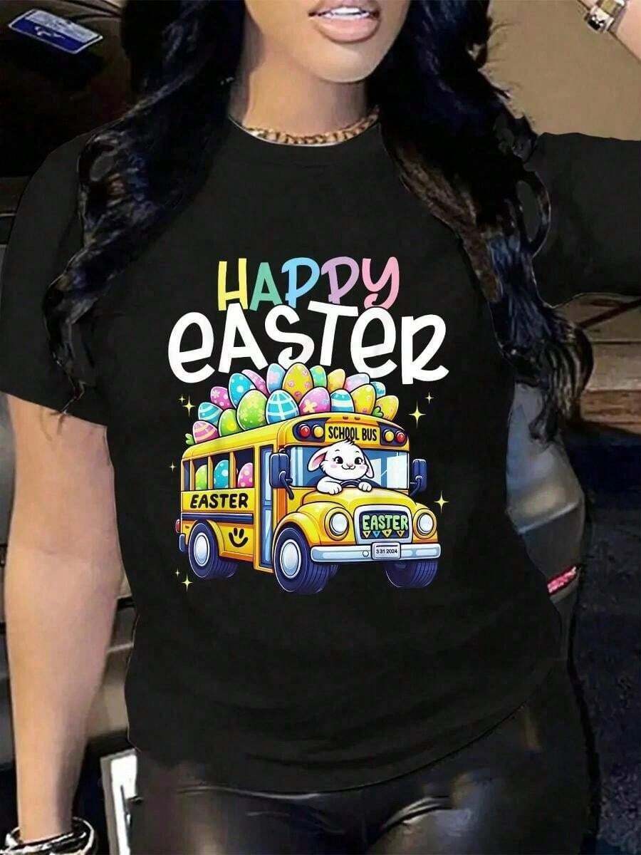 100% Cotton T-Shirt To Celebrate The End Of The School Year, For Teachers And Students, To Celebrate The Last Day - 粉色 - 查看 1