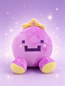 20cm/7.87in Wemmbu And Zam Plush Toy Crown Two-Foot Round Stuffed Animals Plushies Decorate Creative Gifts For Kids Birthday Party Home Girls Room Decor Game Collector - Multicolor - View 13
