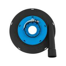 WUPYI Round Angle Grinder Dust Shield Black Blue Universal Vacuum Suction Design Prevent Dust Splash Debris Isolation Extend Machine Life Smooth  Edge 9 Inch Hand Angle Grinder Dust Cover - Full Coverage - View 5