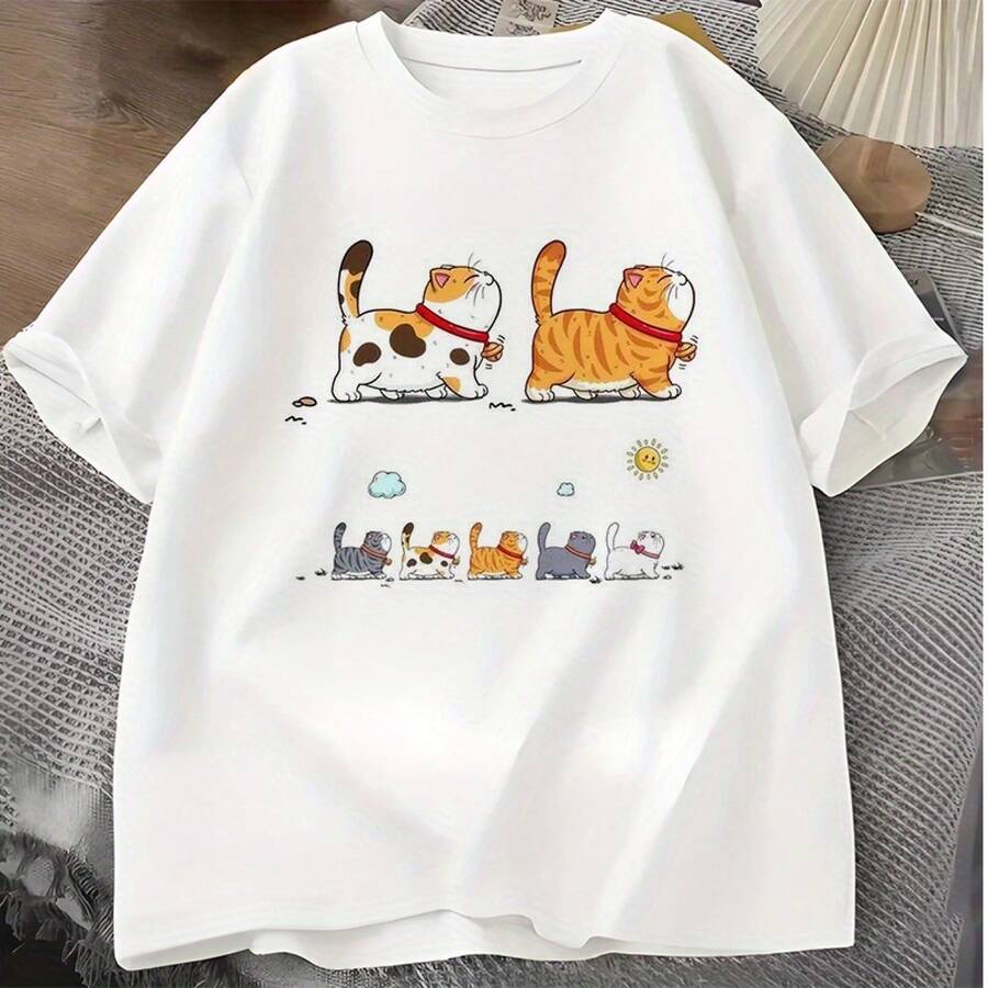 3 piezas de pegatinas de transferencia de calor con diseño de gato, calcomanías para planchar, para hacer camisetas, decoración de almohadas, - Multicolor, duraderas, pegatinas de plástico lavables, adecuadas para camisetas, sudaderas con capucha, jeans, bolsos, almohadas y gorros, parches termoadhesivos - Blanco - Ver 1