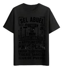 Sel Abuel T-Shirts Work Tools - 黑色 - 查看 6