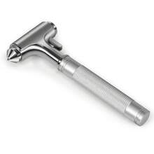 Dụng cụ phá kính ô tô cao cấp kèm dao cắt dây an toàn - Búa an toàn ô tô - Công cụ thoát hiểm khẩn cấp, phụ kiện ô tô bằng kim loại, đầu búa hợp kim nhôm cứng cáp dành cho xe hơi. - búa an toàn xe cộ - Xem 9