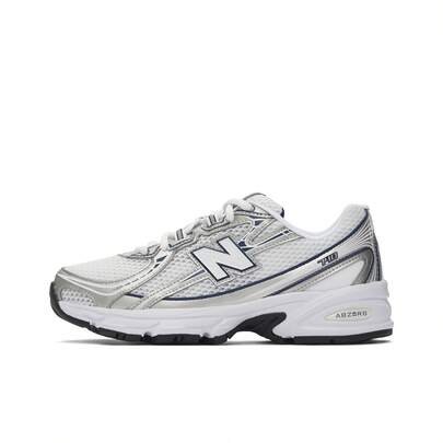  New Balance NB 740 V2 Y2K Millennium Retro Comfort Low-Top Running Shoes, Unisex, White