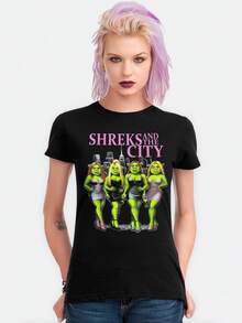 Women T-Shirts - Black - View 8