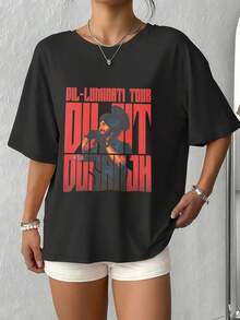 Camiseta Diljit Dosanjh Talla L Cantante Punjabi L Cantante Desi L Cantante Bollywood L Sudasia L Unisex Jersey Manga Corta - Blanco - Ver 4