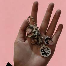COR/TIS Idol Portrait Multi-Layer Acrylic Large Brooch Pin, K-Pop Fan Support Accessory For Sweatshirts, Canvas Bags, Coats, Denim Jackets, Versatile Matching Jewelry, Best Friend/Fan Gift For Birthdays And Holidays, Niche Thoughtful Gift - Multicolor - View 1