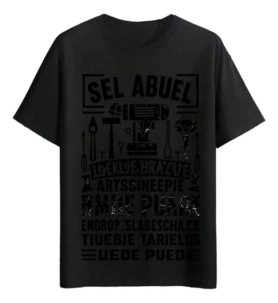 Sel Abuel T-Shirts Work Tools - 黑色 - 查看 1
