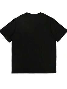 Camiseta Blanca 100% Algodón para Mujer con Divertido Estampado de Margaret y Matrimonio | Camiseta negra con diseño de copa de margarita verde - Corte holgado, adecuada para fiestas informales como despedidas de soltero, bodas y noches de margarita - Lavable a máquina, adecuada para primavera y verano, manga corta 2026 - Ropa de verano para mujer, blusas estilo Y2k para mujer, ropa casual para mujer. - Negro - Ver 3