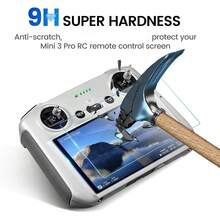 2pcs 9H Hardness Tempered Glass Screen Protector For Mini 4 Pro/Air 3/Mavic 3 Pro/Mini 3/Mini 3 Pro/Air 2S RC/RC 2 Remote Controller, Bright, Ultra-Clear, Anti-Scratch Screen Protector - View 6