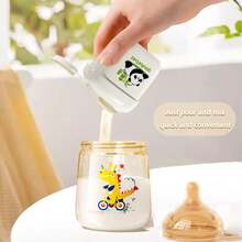 Portable Baby Formula Dispenser, With Handle Suitable For Travel And Outdoor Activities, Suitable For Babies And Infants - Multicolor - View 2