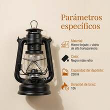 Oil Lamps - Black - View 7