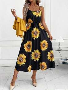 Clasi Women's 2-Piece Denim-Effect Shirt And Elegant Strappy Dress Set, Suitable For Work And Multiple Occasions, Spring, Summer, And Beach Vacation Outfits. Skirt And Blouse Set, Blue Denim Two-Piece Set For Easter. - 白色 - 查看 6