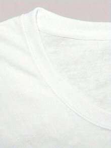 Soft T-Shirt For Women With A Fun Goose Print - Text "HONK HONK" - Soft And Breathable Cotton Top - Casual Loose Style For Everyday Wear, A Must-Have For All Seasons,  T-Shirt With A Fun Print, Casual Blouse For Women, Cotton T-Shirts For Women. - 白色 - 查看 3