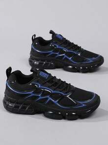 Plus Size Couple Shoes, Trainers, Sneakers, Sneaker - Blue - View 5