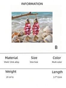 2pcs 3D Movable Fish Shaped Earrings, Gold Plated Fish Pendant Earrings, Kinetic Fish Jewelry, Unique Pisces Fish Earrings, Gift For Ocean Lovers - Multicolor - View 16