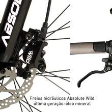 29" Absolute MTB Bike, 12-Speed, Hydraulic Brakes, Suspension Lockout, Matte Green Color, Frame Size 21 - Matte Gray - View 5