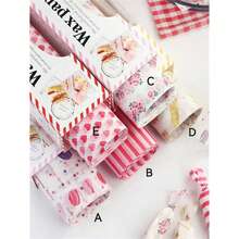 10/50/100 tờ giấy chống dầu mỡ, thích hợp cho bánh mì sandwich, bánh mì kẹp thịt, đóng gói, dụng cụ làm bánh, hình trái tim cho ngày Valentine, đóng gói hoa hồng. - Hồng - Xem 5