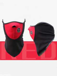 AD 1pc Motorcycle Riding Face Mask, Windproof Sports Cycling Mask, Bicycle Skiing Face Scarf, Motorcycle Riding Face Mask - Red Violet - View 3