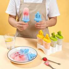 1個冰淇淋模具 DIY 冰棒模具,適合水果,適用於居家/露營/派對與戶外,節日必備,非季節性必備,廚房配件,旅行必備,家居用品,公寓必備,送給女孩的禮物 - 彩色 - 查看 2