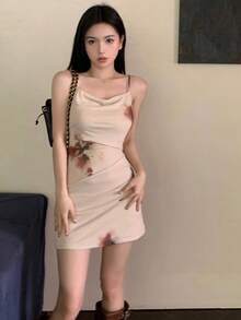 Women Maxi Dresses - White - View 2