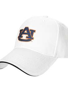 Auburn Tigers ,Low Profile Plain Baseball Cap Unisex Fashion Casual Running Hiking Leisure Hat,,, - trắng - Xem 1