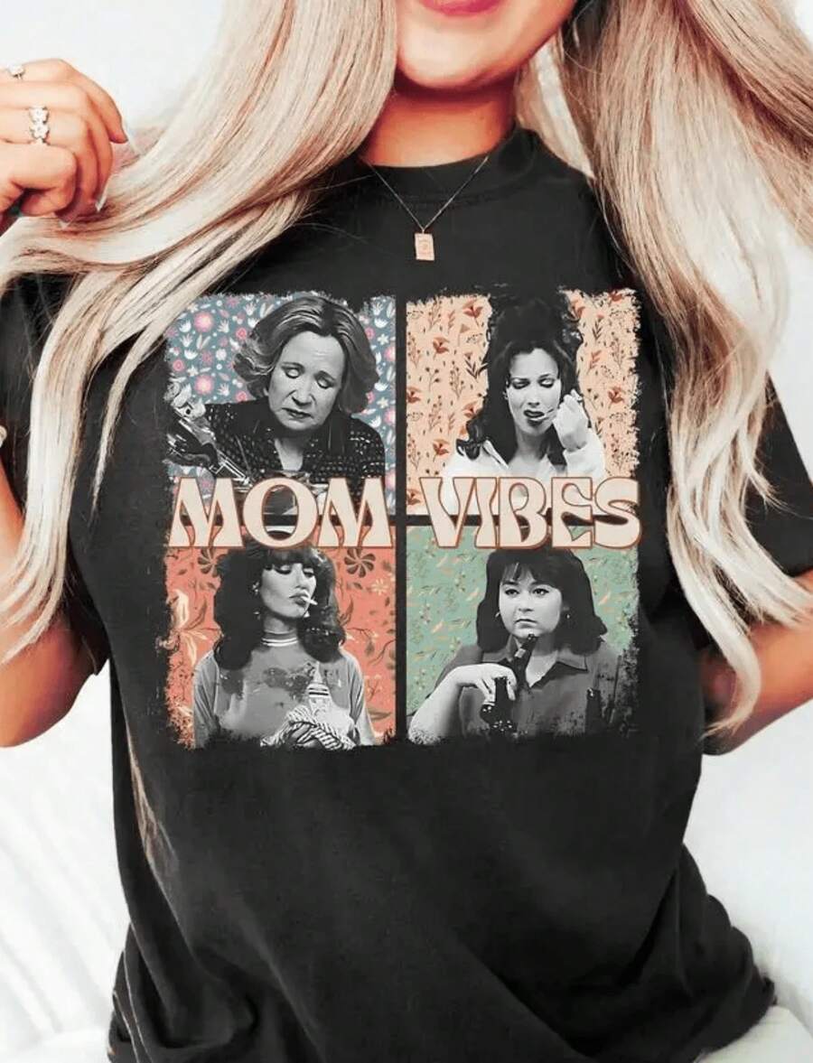 T-Shirt For 90s Themed Parties And Parties, Breathable And Comfortable. - Black 8 - View 1