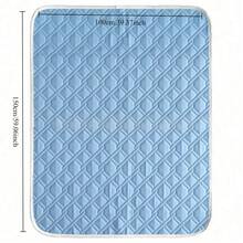 Alfombrilla de enfriamiento para mascotas, almohadilla de hielo para mascotas lavable, alfombrilla de seda de hielo para enfriamiento de verano, manta de enfriamiento automático para mascotas, adecuada para dueños de mascotas, regalo para el Día de San Valentín, Acción de Gracias, fiesta de cumpleaños - Multicolor - Ver 13
