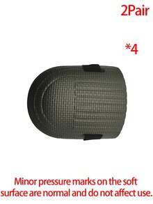 2双装可调节园艺护膝,EVA泡沫保护,防滑减震,适用于庭院工作、建筑施工、瓷砖铺设、清洁和家居装修,耐用舒适,男女通用。 - 加厚款 - 查看 12